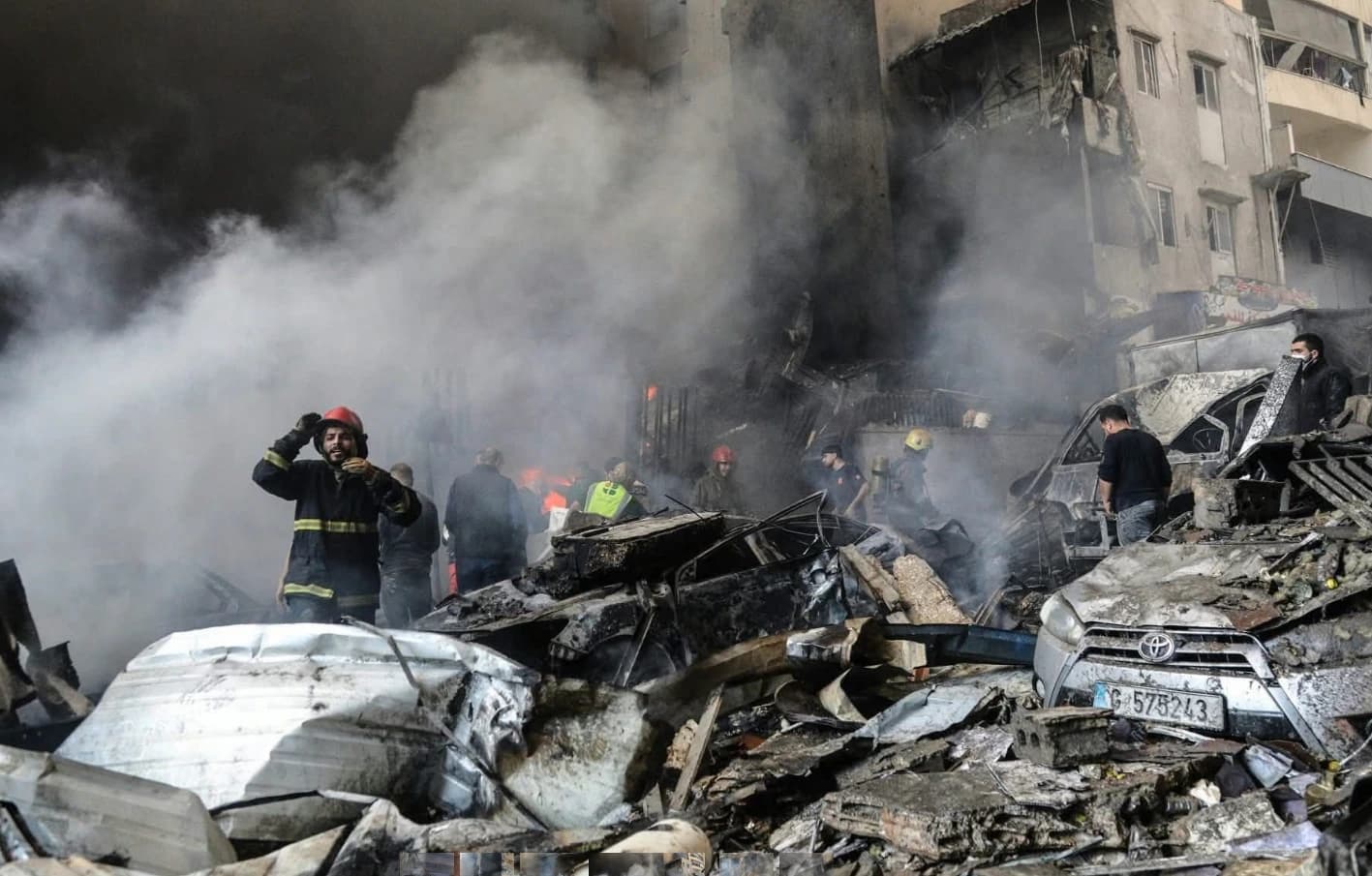 Bombardamento Israeliano in Libano