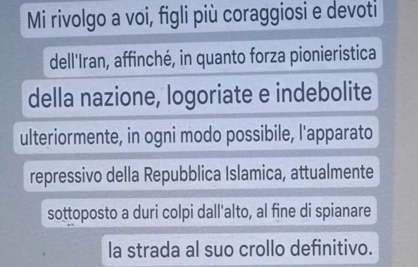 Operazione di influenza fallita a Teheran: SMS di mobilitazione politica inviati alla popolazione mentre la città è sotto attacco. Il timing ha trasformato un messaggio politico in un boomerang comunicativo