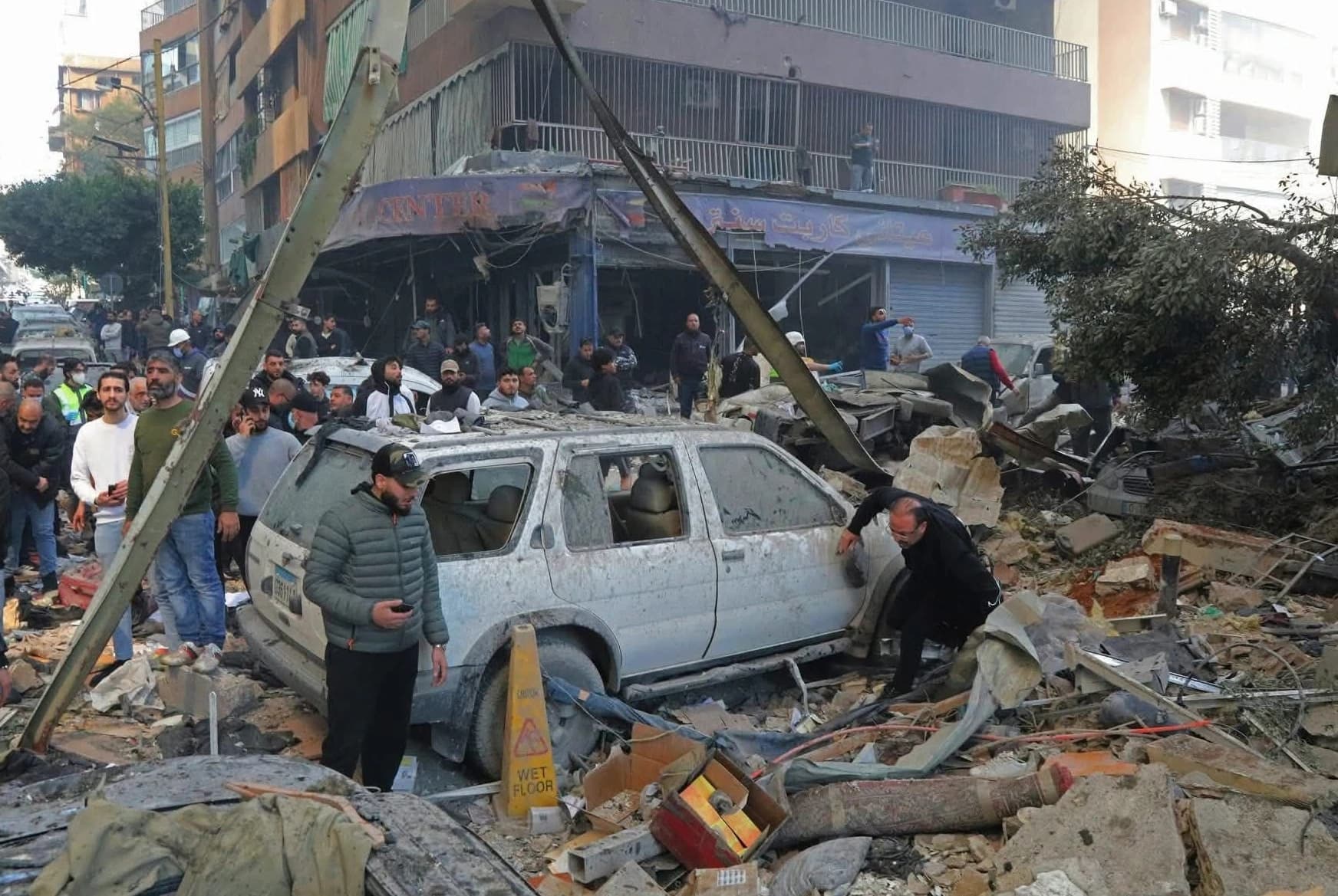 Bombardamento Israeliano in Libano